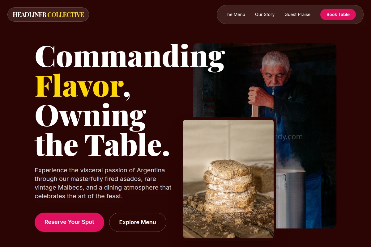 Standup Argentinian Food