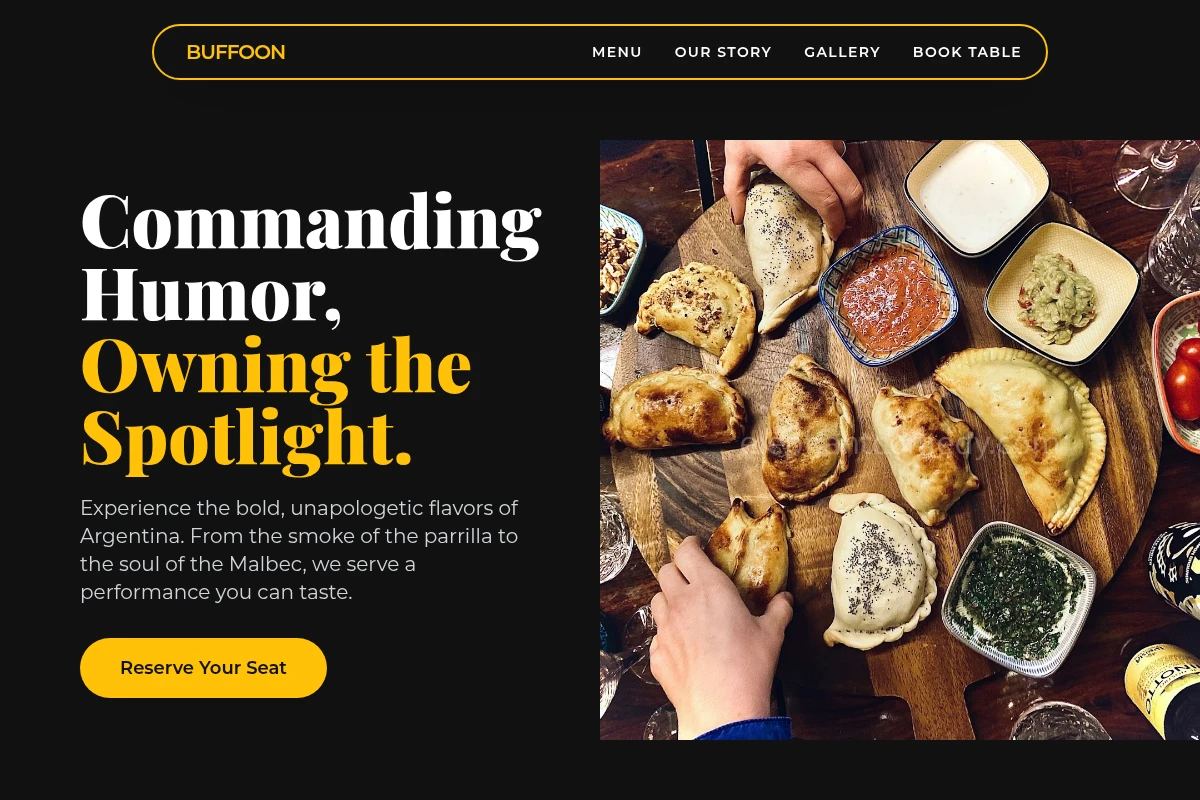Buffoon Argentinian Food