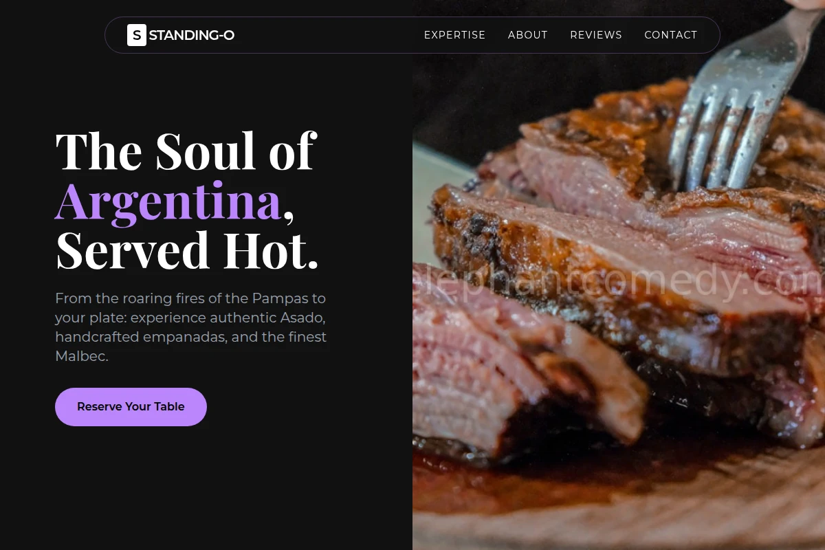 Standing-O Argentinian Food
