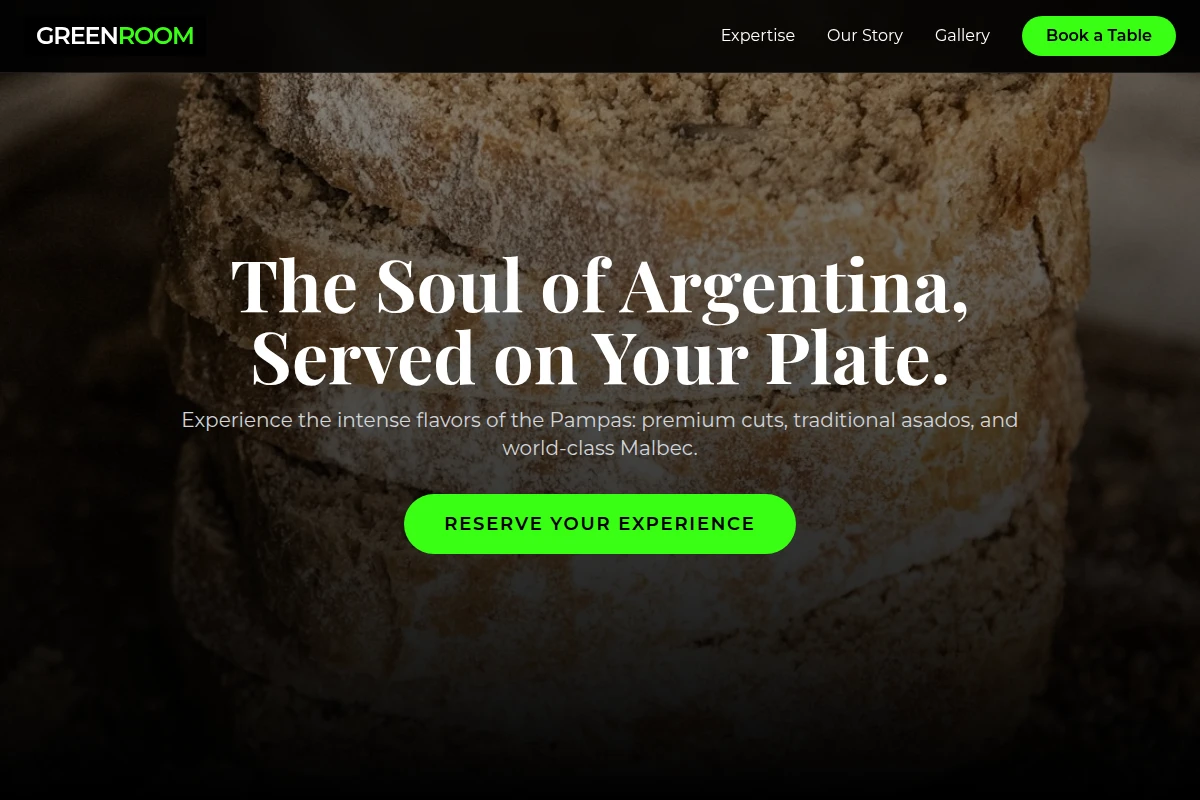 Greenroom Argentinian Food