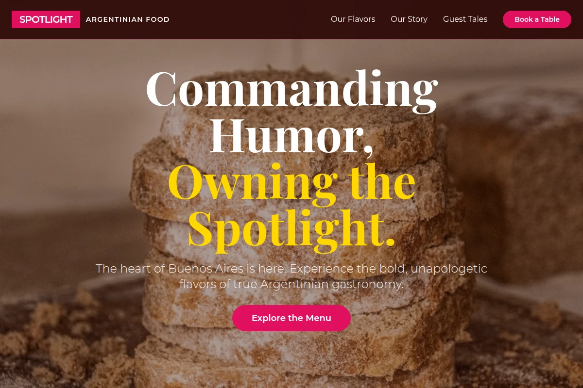Spotlight Argentinian Food