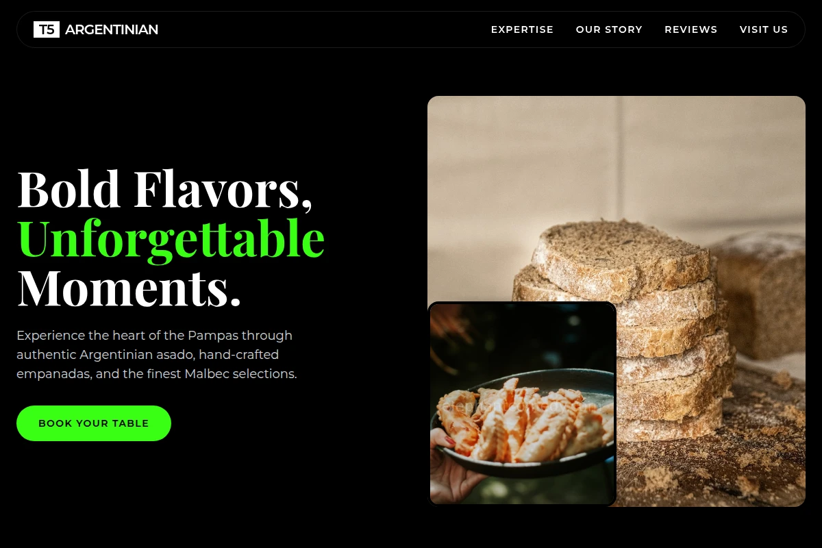 Tight-Five Argentinian Food