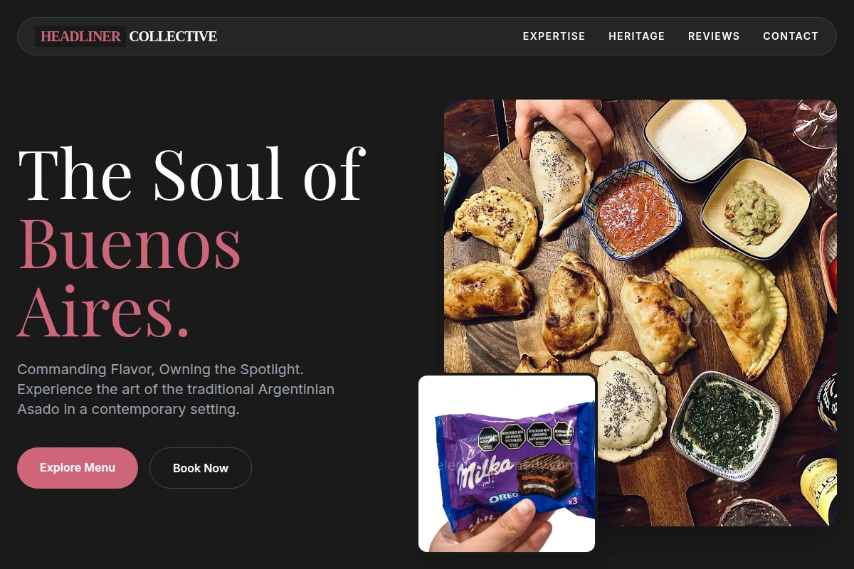 Callback Argentinian Food