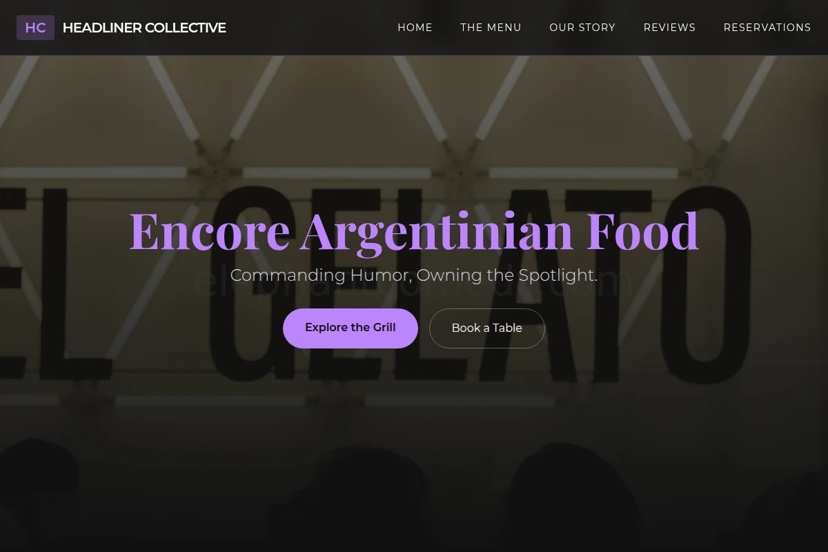 Encore Argentinian Food