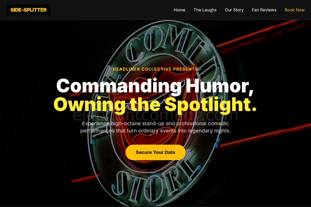 Side-Splitter Comedy