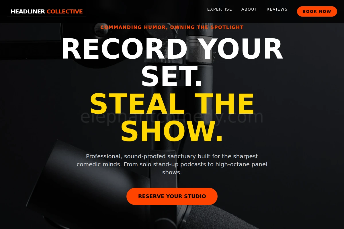 Comedy Podcast Studio