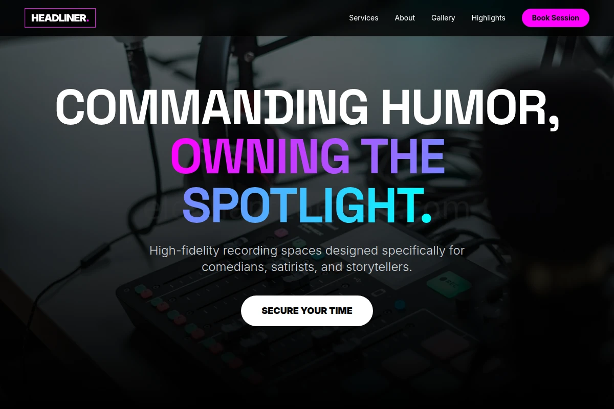 Humor Podcast Studio