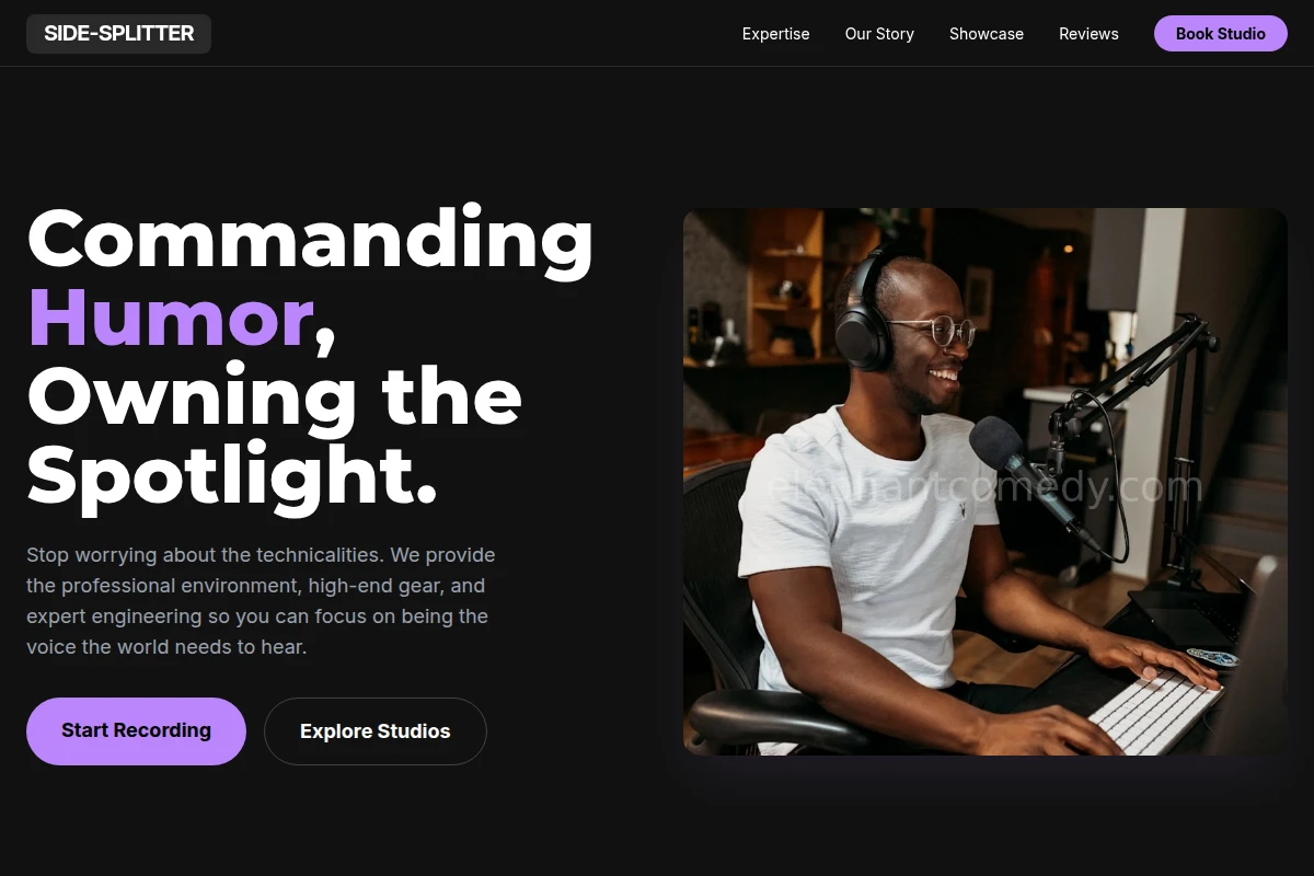 Side-Splitter Podcast Studio