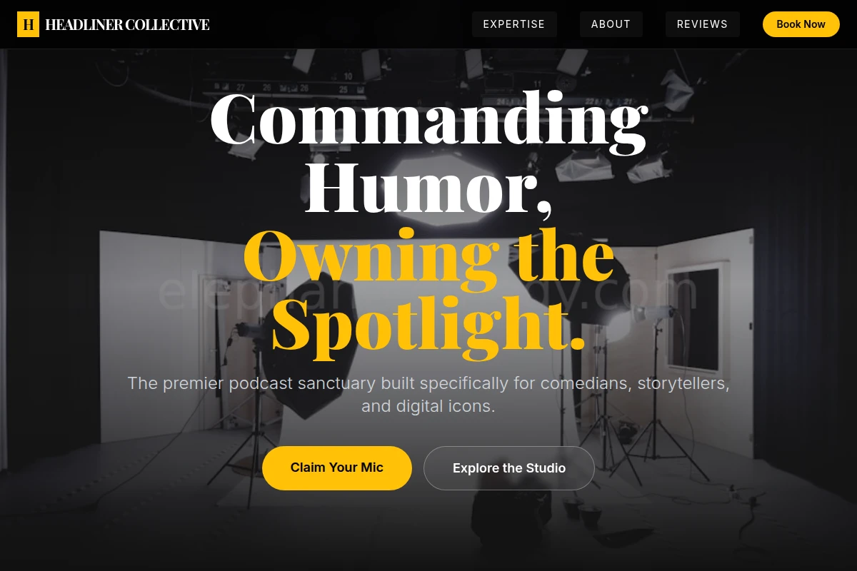 Humor Podcast Studio