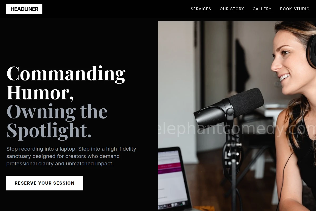 Opening-Act Podcast Studio