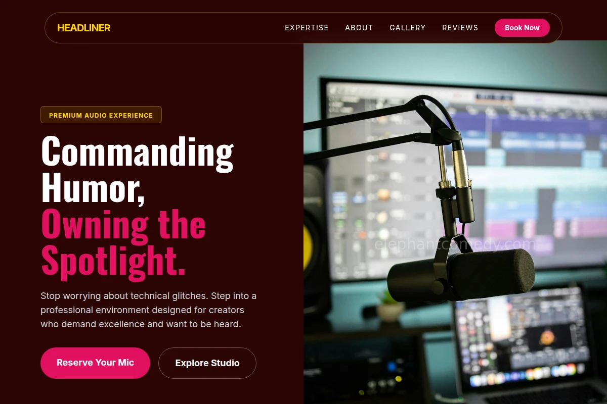 Heckler Podcast Studio