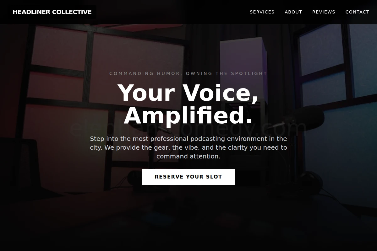Monologue Podcast Studio