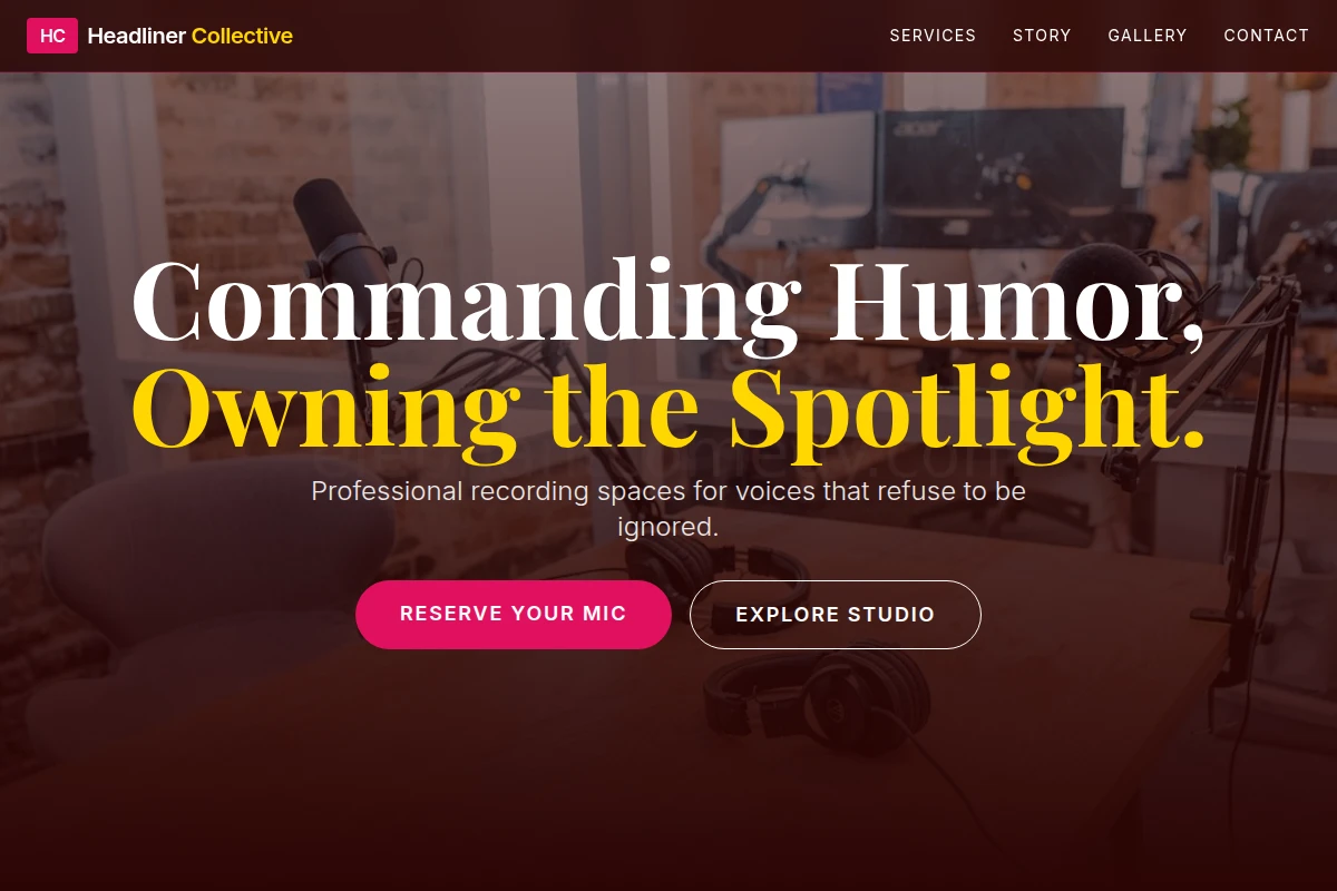 Monologue Podcast Studio